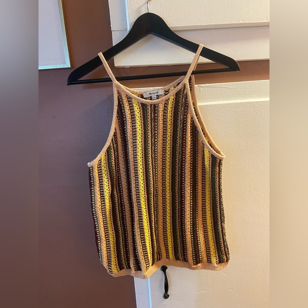 Knit tank top by Madewell size large